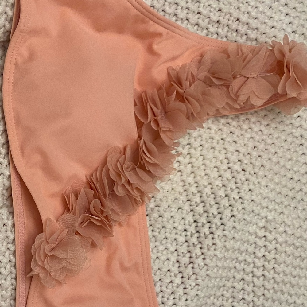 NWOT-Pink Floral two Piece Bikini - Picture 4 of 4